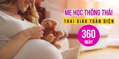 Mẹ học thông thái - Thai giáo toàn diện 360 ngày